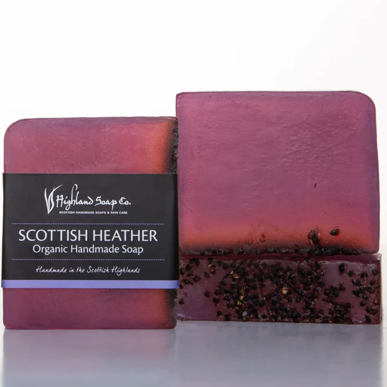 The Highland Soap Company Soaps & Lotions-Scottish Heather Organic Glycerine Soap 150g