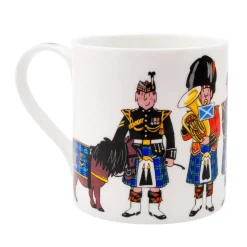 Alison Gardiner Great Britain-Scottish Pipers Mug Boxed