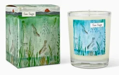 Heaven Scent Home Fragrance-Sea Sage Votive Candle - Seal & Lifeboat