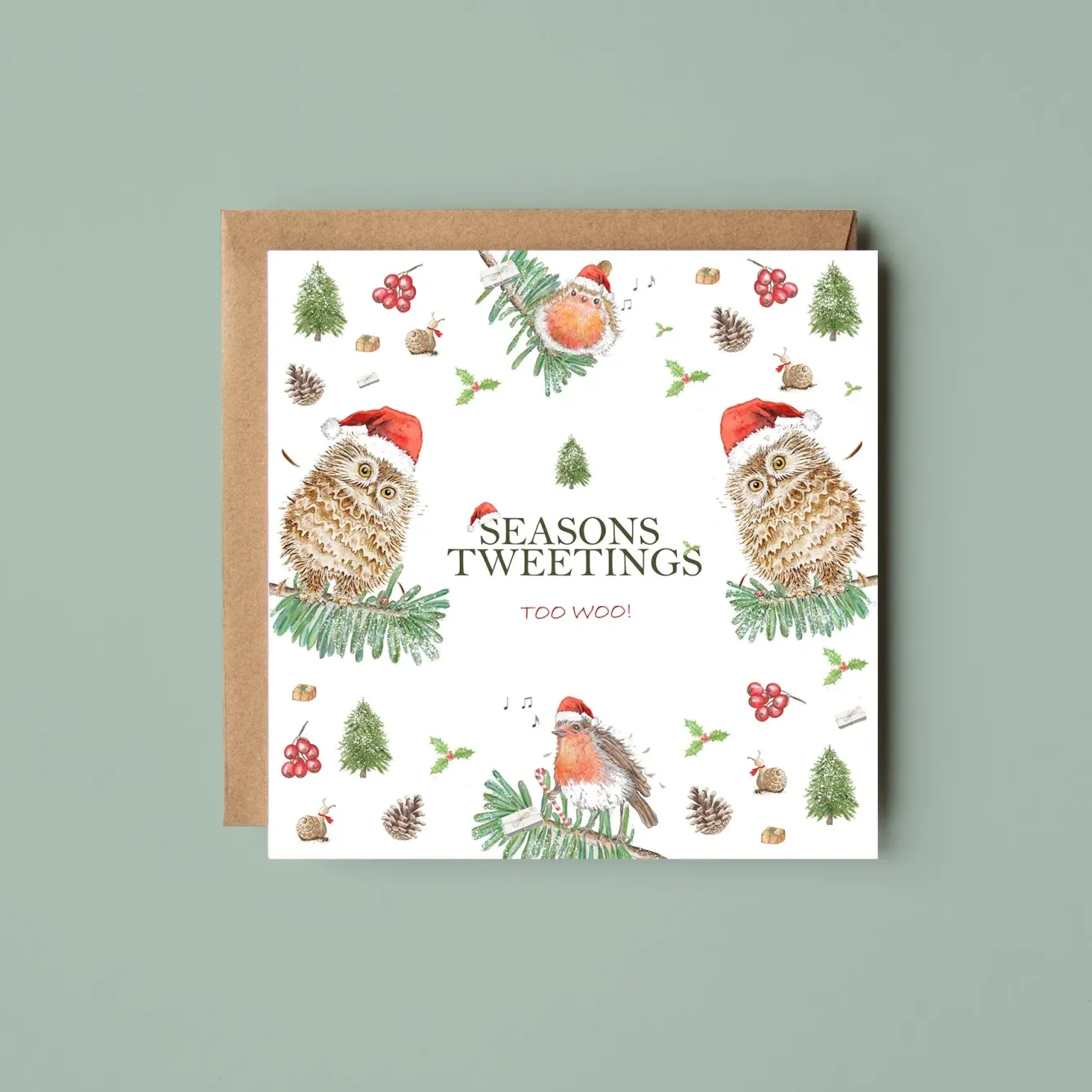 West Country Designs Christmas Cards|Greeting Cards-Seasons Tweetings Christmas Card