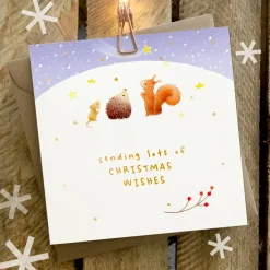 Ginger Betty Christmas Cards|Greeting Cards-Sending Lots of Christmas Wishes Card