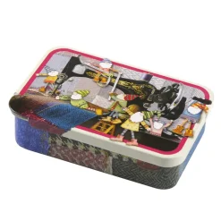 Emma Ball Storage-Sewing Gnomes Mini Slider Tin