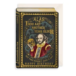 The Art File Greeting Cards-Shakespeare Greeting Card