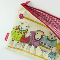 Emma Ball Crafts-Sheep in Sweaters Long Project Bag
