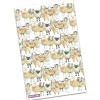 Emma Ball Tea|Tea Towels-Sheep Repeat Tea Towel