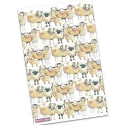 Emma Ball Tea|Tea Towels-Sheep Repeat Tea Towel
