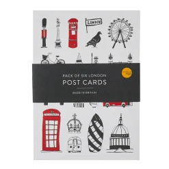 Victoria Eggs Stationery|Children-Simply London Pack of 6 Postcards