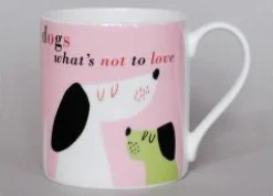 Repeat Repeat Animals|Animals-Smile Hounds Pink Mug