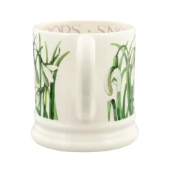 Emma Bridgewater Flowers & Garden-Snowdrop 1/2 Pint Mug