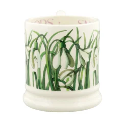 Emma Bridgewater Flowers & Garden-Snowdrop 1/2 Pint Mug