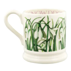 Emma Bridgewater Flowers & Garden-Snowdrop 1/2 Pint Mug