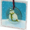 Emma Ball Christmas Decorations|Christmas Cards-Snowman Melamine Bauble Card