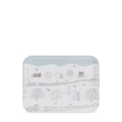 Sophie Allport Trays-Snowy Cottage Large Tray