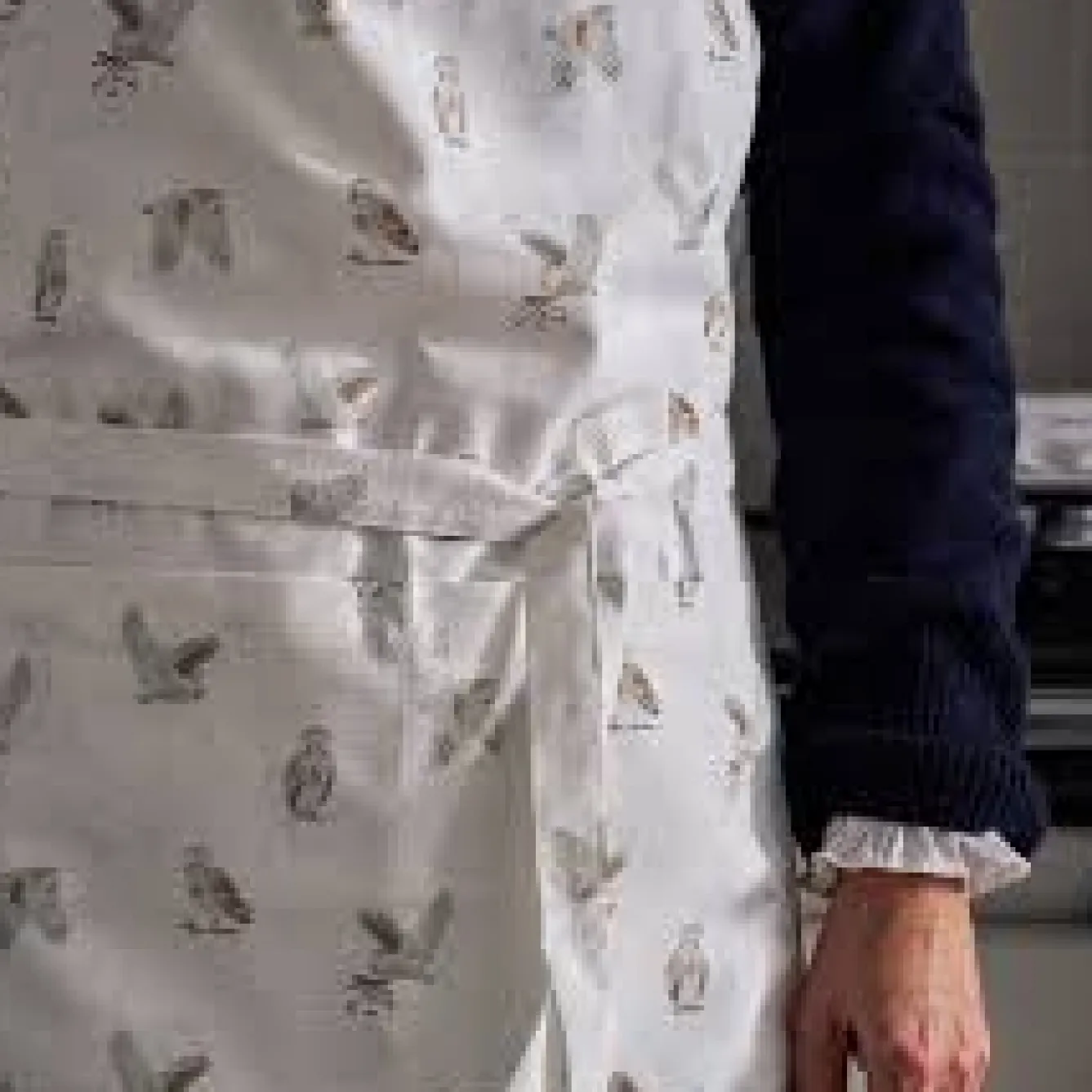 Sophie Allport Aprons-Snowy Owls Adult Apron