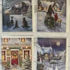 Alison Gardiner Christmas|Advent-Snowy Village Advent Calendar Card