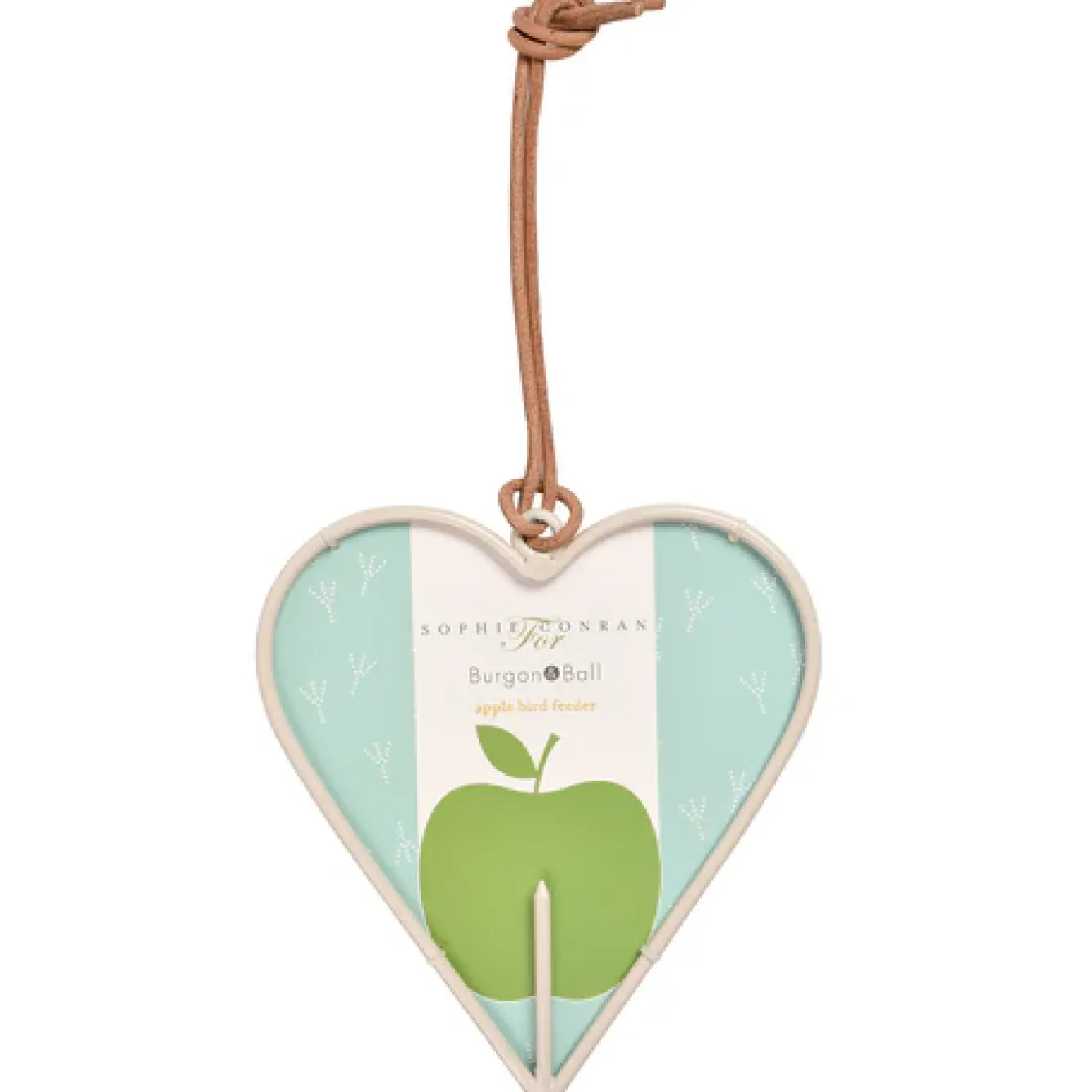 Burgon & Ball Gardening-Sophie Conran Apple Bird Feeder-- Heart Shape