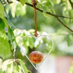 Burgon & Ball Gardening-Sophie Conran Apple Bird Feeder-- Heart Shape