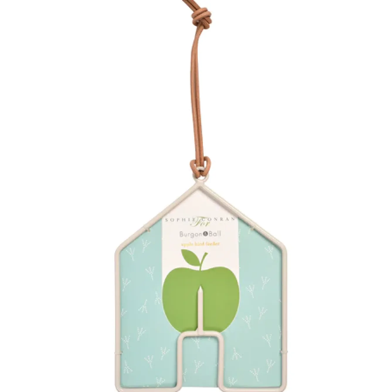 Burgon & Ball Gardening-Sophie Conran Apple Bird Feeder-- House Shape