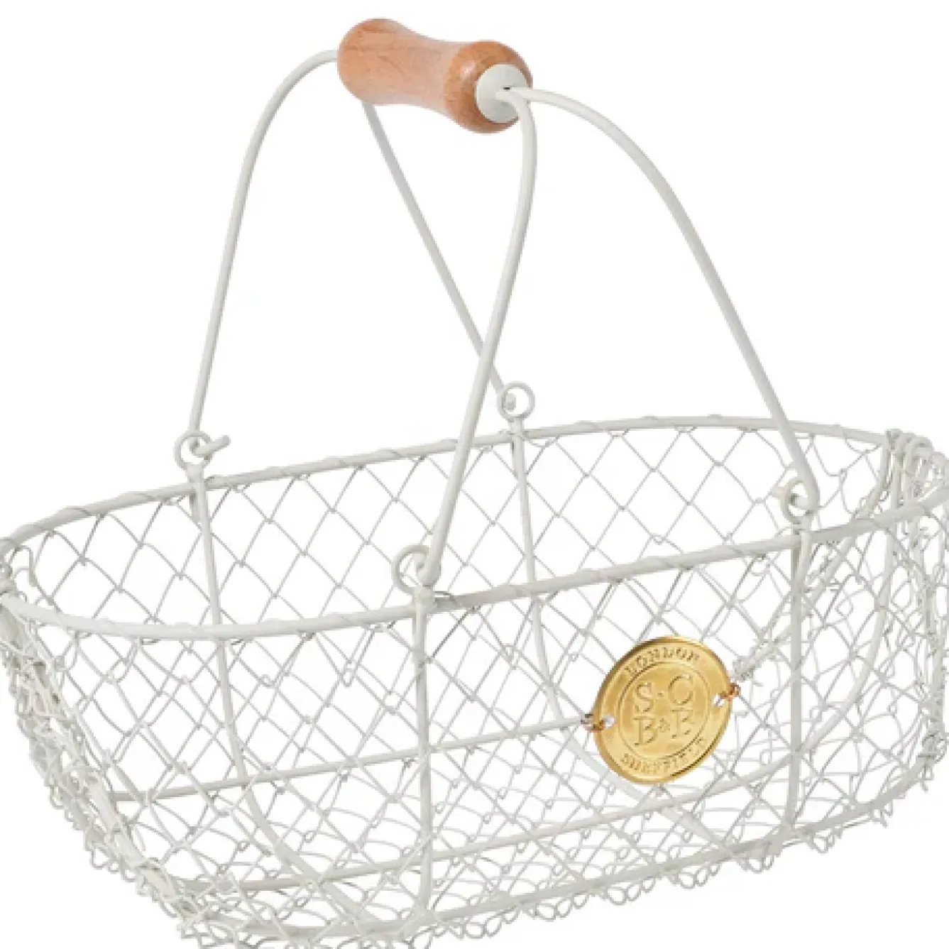 Burgon & Ball Gardening-Sophie Conran Harvesting Basket - Buttermilk