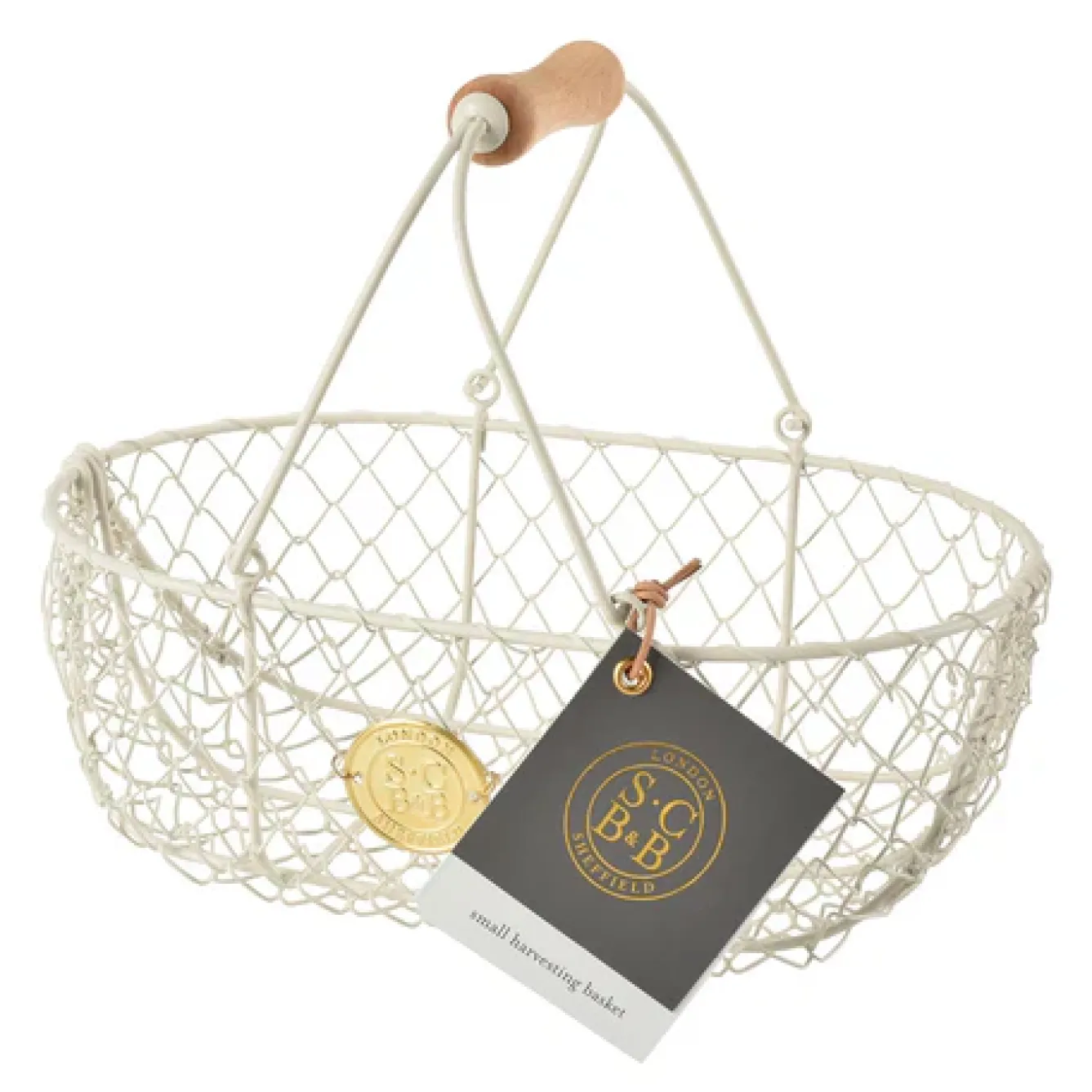 Burgon & Ball Gardening-Sophie Conran Harvesting Basket - Buttermilk