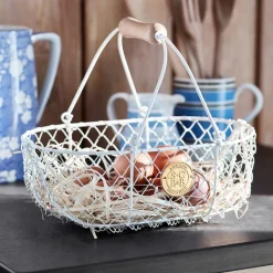Burgon & Ball Gardening-Sophie Conran Harvesting Basket - Buttermilk
