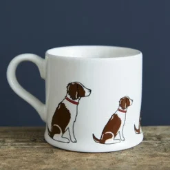 Sweet William Pets|Pets-Springer Spaniel (Liver & White) Mug Boxed