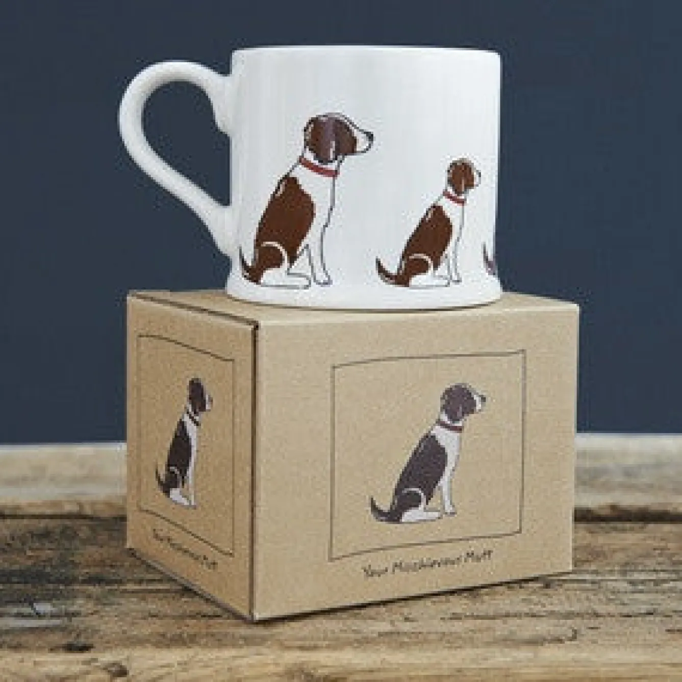 Sweet William Pets|Pets-Springer Spaniel (Liver & White) Mug Boxed