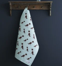 Sweet William Tea|Tea Towels-Springer Spaniel Tea Towel