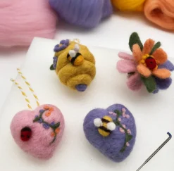 Bergin & Bath Crafts-Springtime Needle Felting Kit