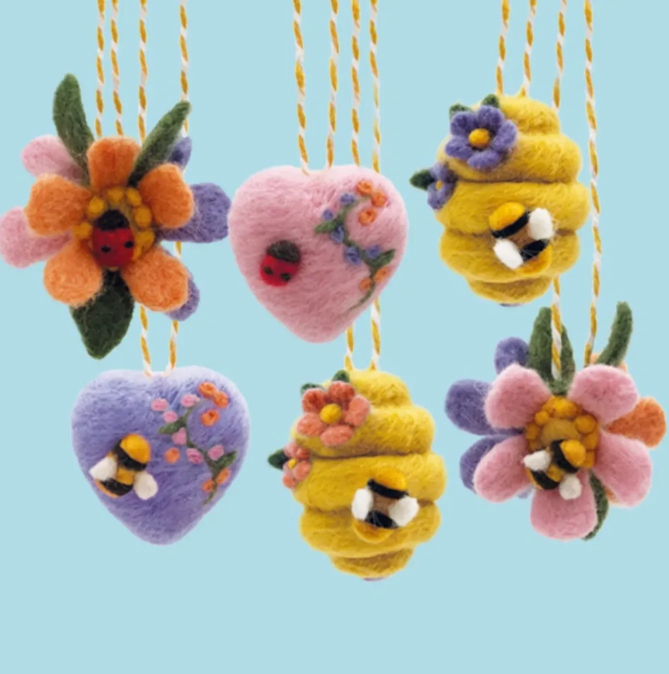 Bergin & Bath Crafts-Springtime Needle Felting Kit
