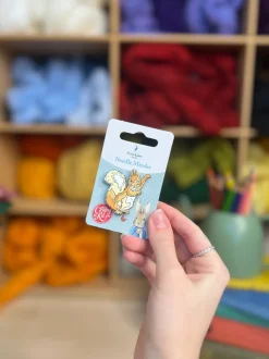 The Crafty Kit Co. Easter|Crafts-Squirrel Nutkin Needle Minder