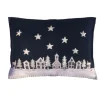 Jan Constantine Seasonal Decor|Pillows & Throws-Starry Night Pillow - Navy