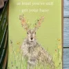 Jen Winnett Greeting Cards-Still Got Your Hare Eco-Card