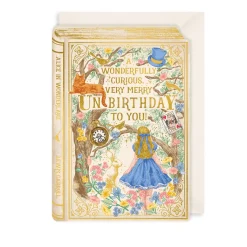 The Art File Greeting Cards-Storybook Alice in Wonderland Greeting Card