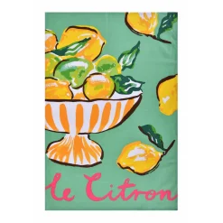 Ulster Weavers Tea|Tea Towels-Summer Fruits- Citron Cotton Tea Towel