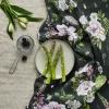 Catherine Lewis Tea|Tea Towels-Summer Garden Tea Towel - Dark Green