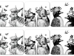 Repeat Repeat Coasters-Sunday Best White Coasters Set of 6