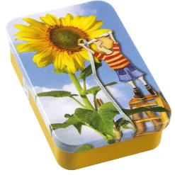 Emma Ball Storage-Sunflower Mini Slider Tin