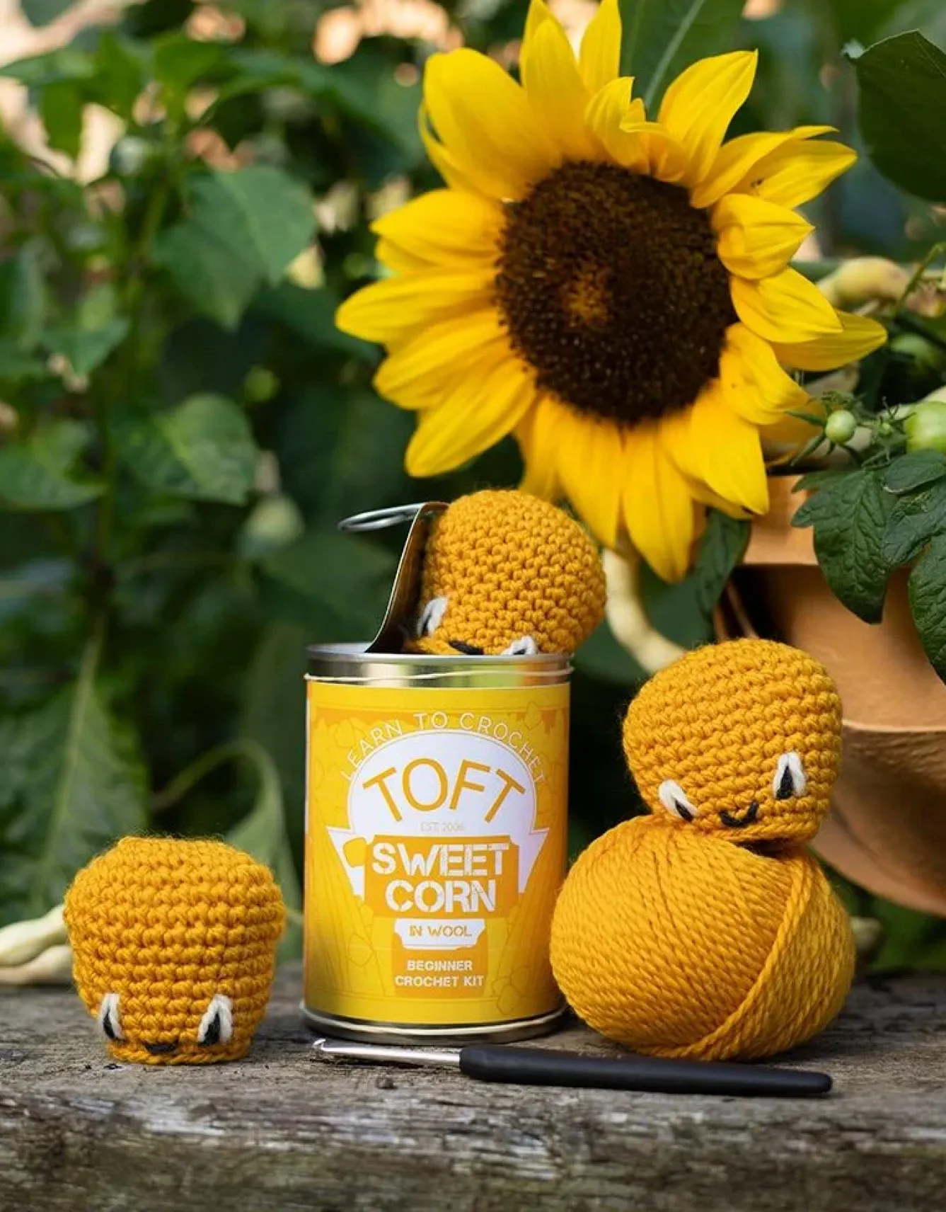 Toft Crafts Crafts-Sweet Corn in a Can Kit