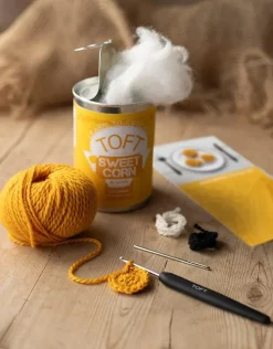 Toft Crafts Crafts-Sweet Corn in a Can Kit