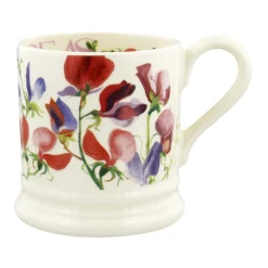 Emma Bridgewater Flowers & Garden-Sweet Pea 1/2 Pint Mug