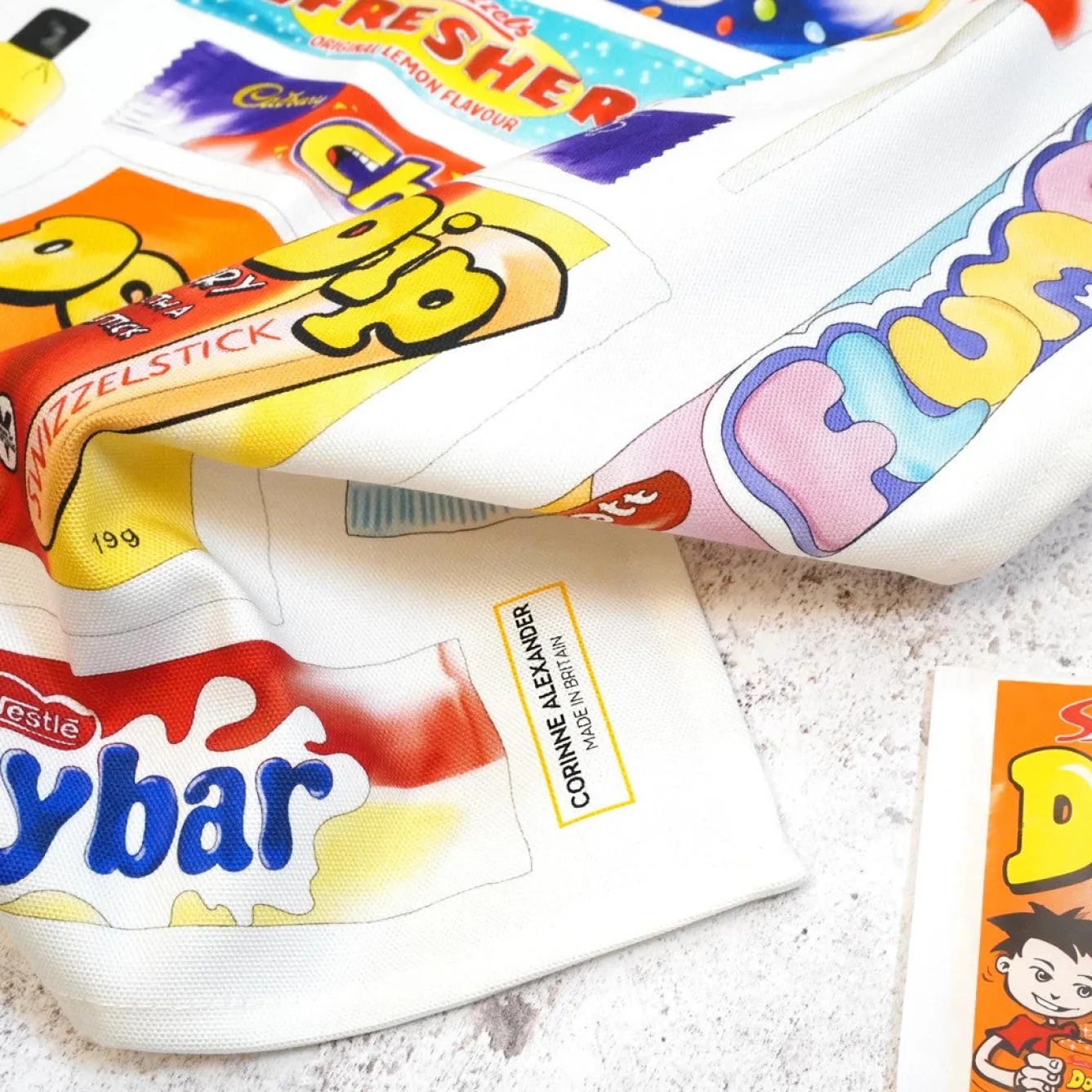 Corinne Alexander Tea|Tea Towels-Sweeties Tea Towel by