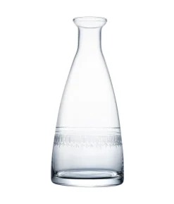 The Vintage List Glassware-Table Carafe with Ovals Design by