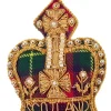 St. Nicolas Royal|Christmas Decorations-Tartan Scotland Crown Decoration