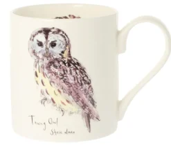 Mclaggan Smith Whimsical-Tawny Owl Bone China Mug