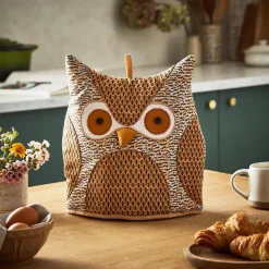 Ulster Weavers Tea|Tea Cosies-Tawny Owl Shaped Tea Cosy