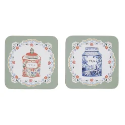 Ulster Weavers Coasters-Tea Tins Coasters - Set of 4
