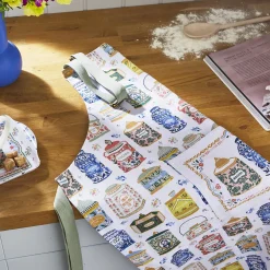 Ulster Weavers Aprons-Tea Tins Cotton Apron