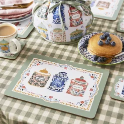 Ulster Weavers Melamine-Tea Tins Set of 4 Placemats