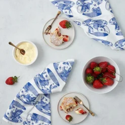 Thornback & Peel Napkins|Napkins-Teacup Set of 4 Napkins